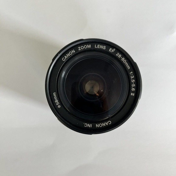Canon Zoom EF 28-80mm 1:3.5-5.6 II Autofocus SLR DSLR Camera Lens No Lens Cap